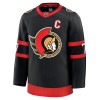 Ottawa Senators Hockeydrakt Fanatics Premium Brady Tkachuk 2024-25 Svart Hjemme - Herre